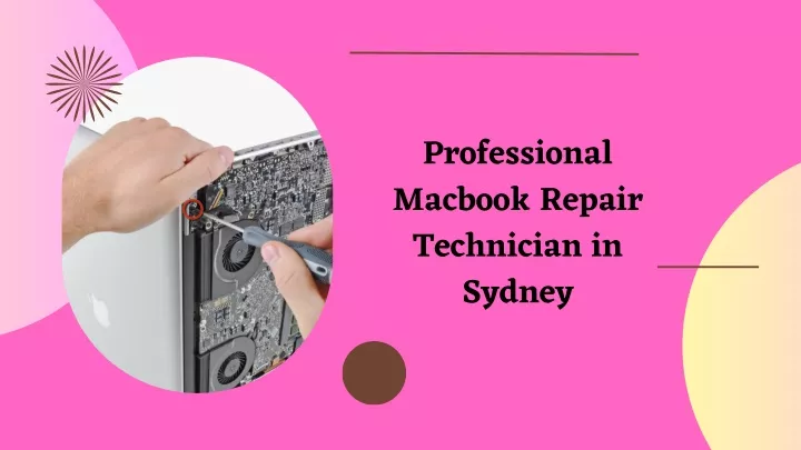 professional macbook repair technician in sydney