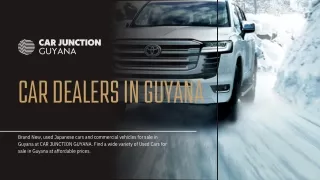 Car Junction Guyana Presentation