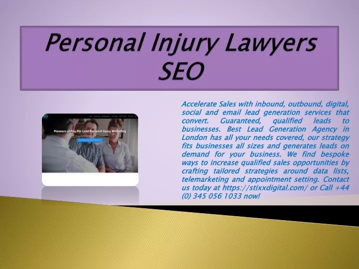personal injury lawyers seo