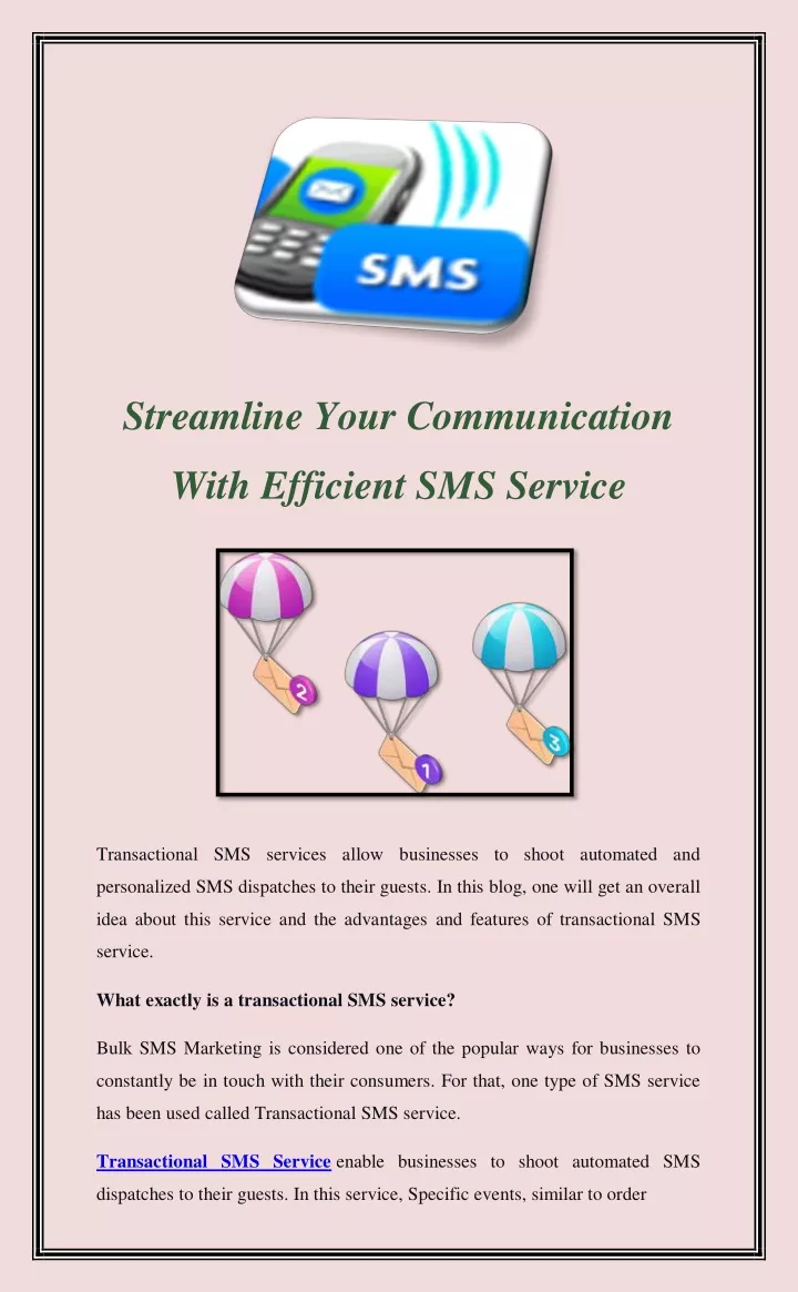 streamline your communication