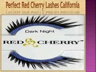 Perfect Red Cherry Lashes California