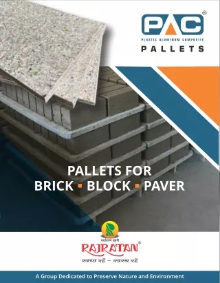 Pac Pallet For Brick, Block And Paver