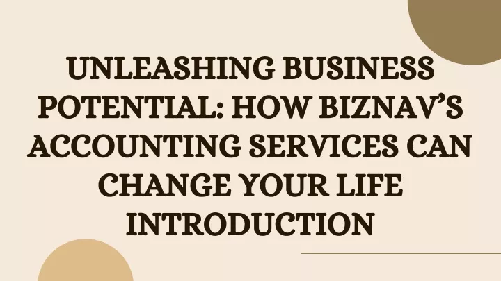 unleashing business potential how biznav