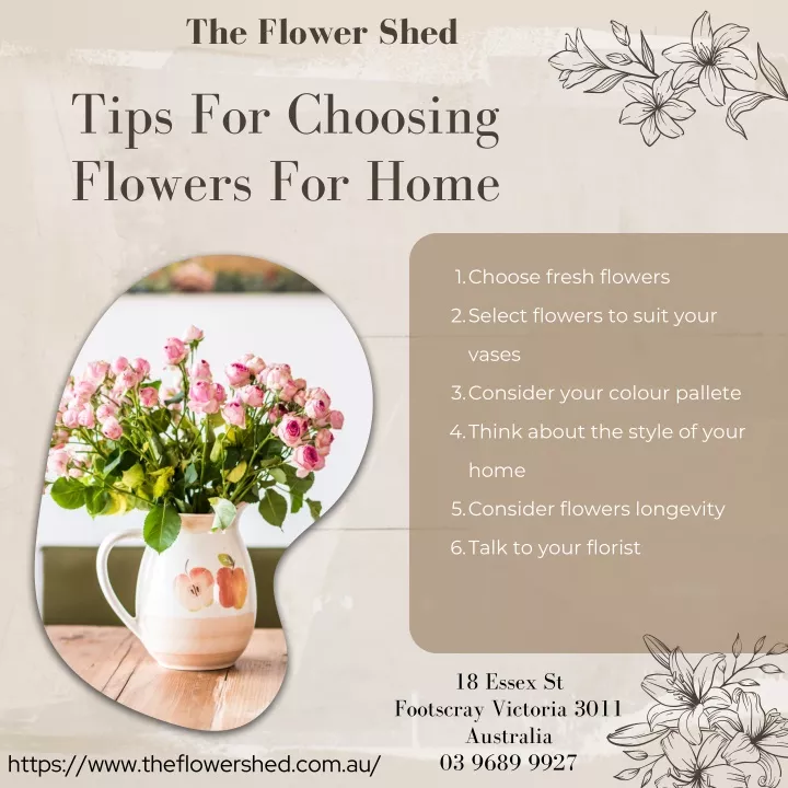 the flower shed
