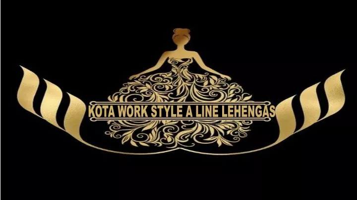 kota work style a line lehengas