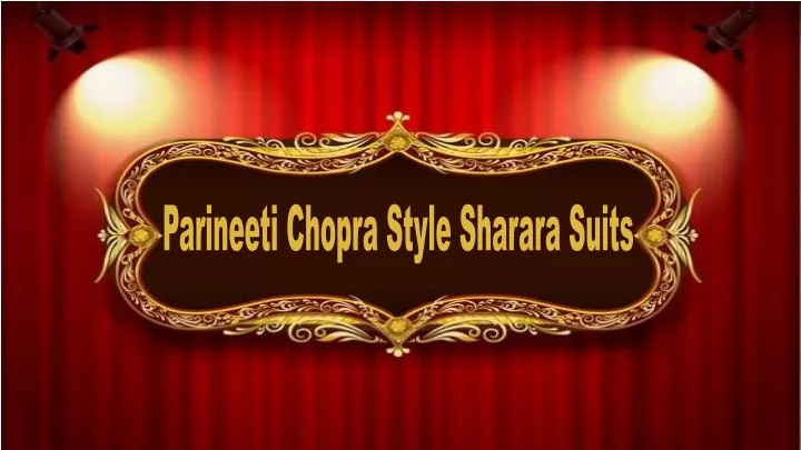 parineeti chopra style sharara suits