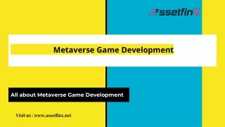 Metaverse Game Development