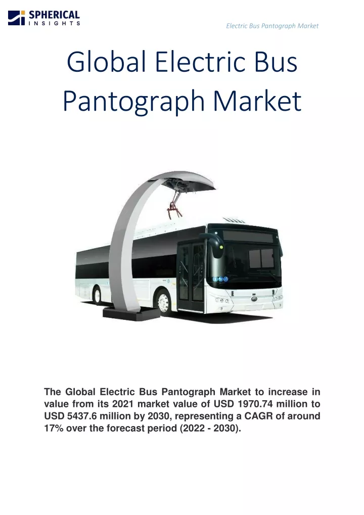 global electric bus pantograph market