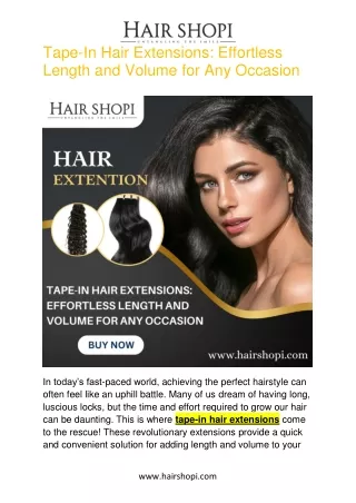 tape in hair extensions effortless length