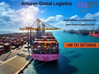 Get the best Amazon logistics services now!
