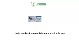 Understanding Insurance Prior Authorization Process