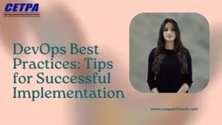 devops best practices tips for successful