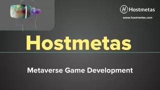 Metaverse Game Development - Hostmetas