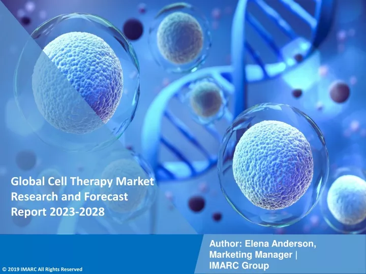 global cell therapy market research and forecast