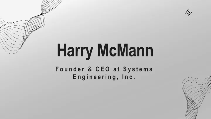 harry mcmann