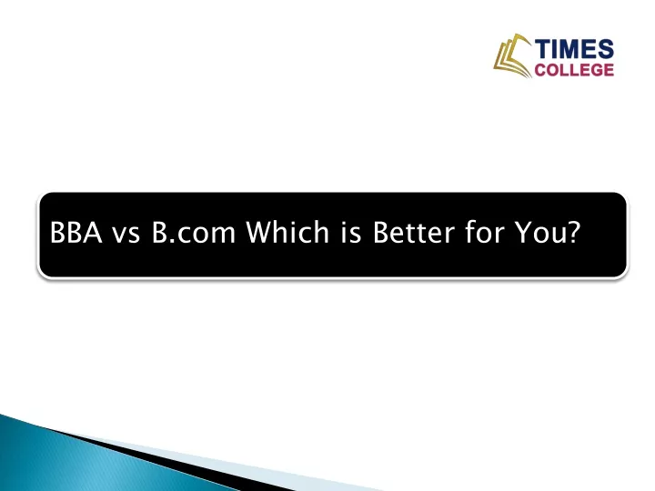 bba vs b com which is better for you
