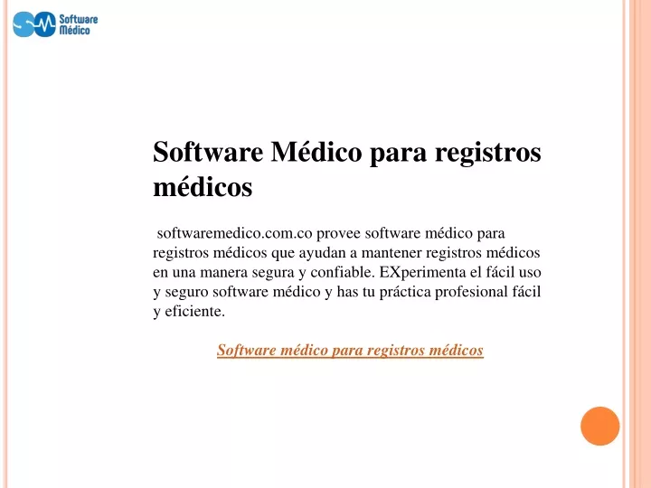 software m dico para registros m dicos