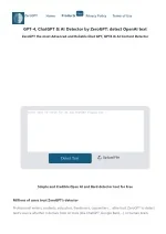 AI generated text detector - slide 1