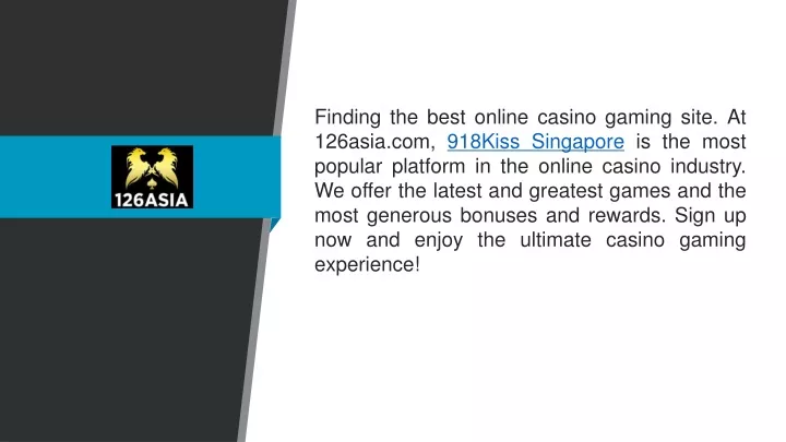 finding the best online casino gaming site