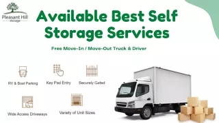 How to Choose the Right Size Self Storage Unit in Leander, Texas