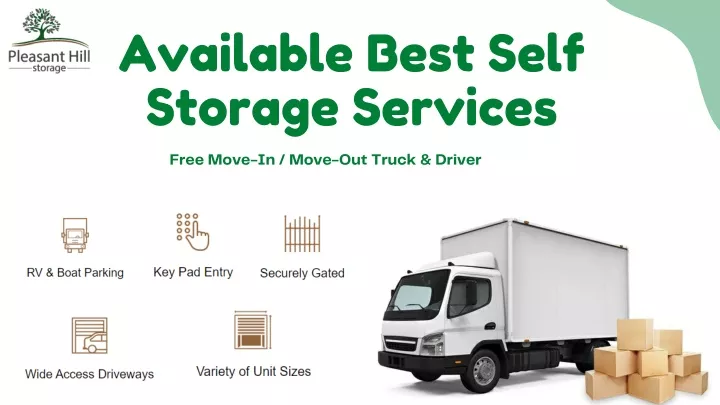 available best self storage services