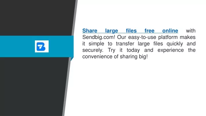 share large files free online with sendbig