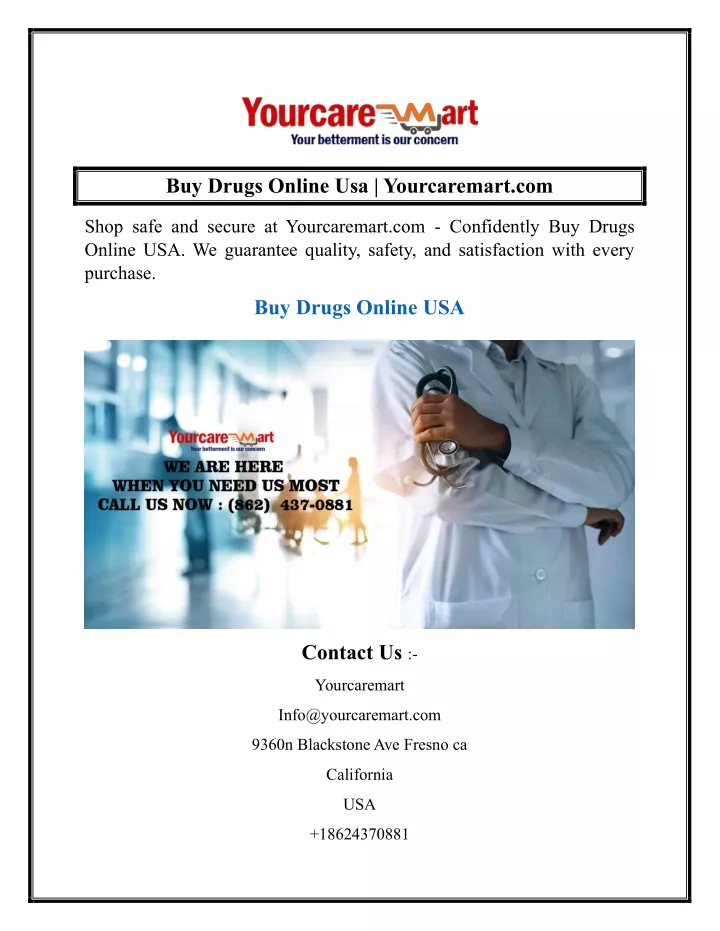 buy drugs online usa yourcaremart com