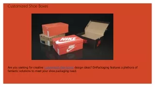 customized shoe boxes