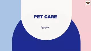 Pet Care ppt