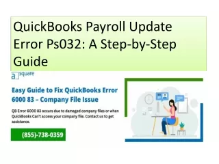 quickbooks payroll update error ps032 a step