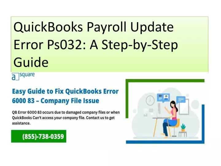 quickbooks payroll update error ps032 a step