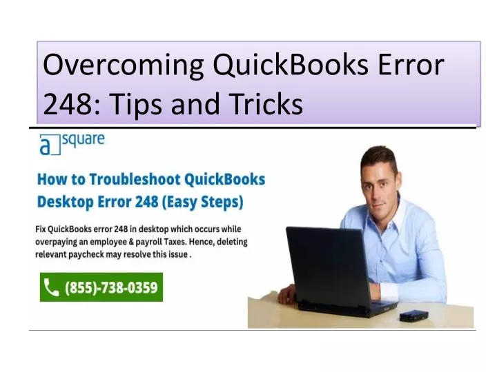 overcoming quickbooks error 248 tips and tricks