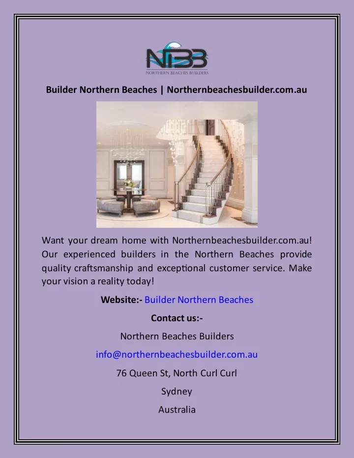 builder northern beaches northernbeachesbuilder