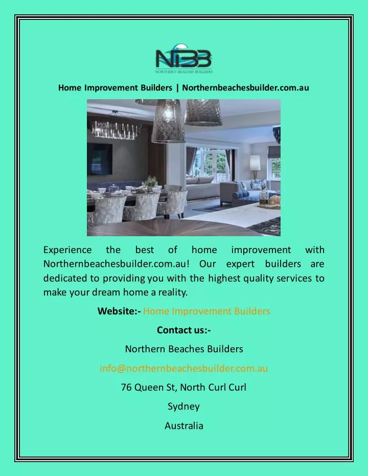 home improvement builders northernbeachesbuilder