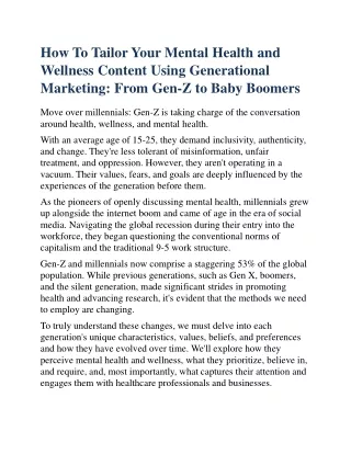 How-To-Tailor-Your-Mental-Health-and-Wellness-Content-Using-Generational-Marketing