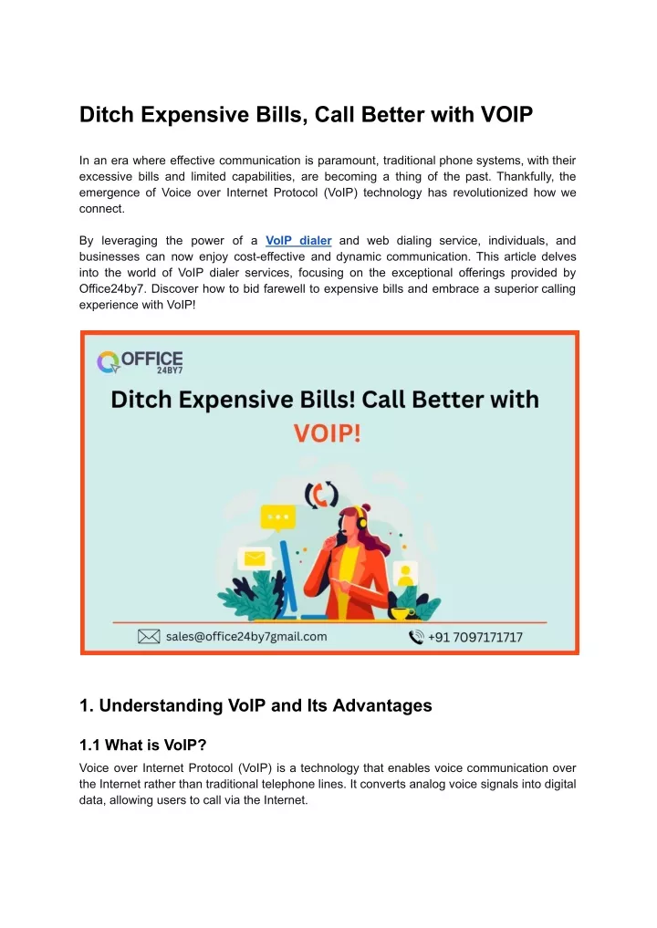 ditch expensive bills call better with voip