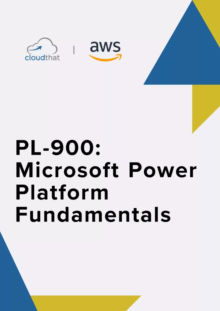 pl 900 microsoft power platform fundamentals