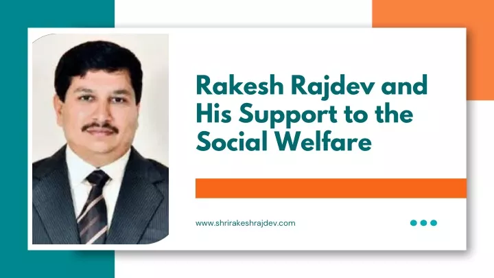 rakesh rajdev and his support to the social