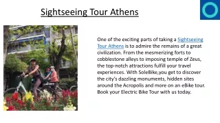 Sightseeing Tour Athens