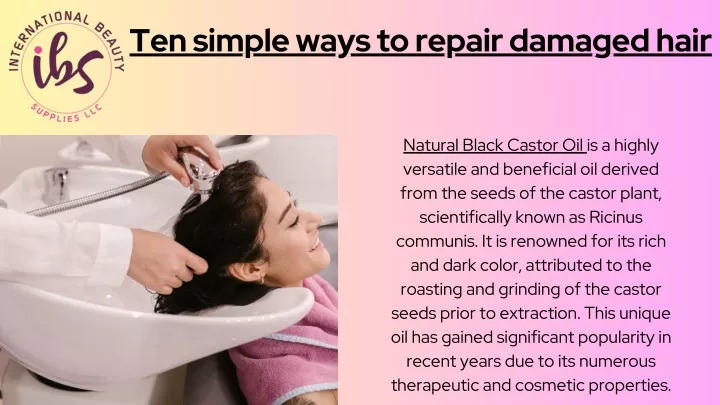 ten simple ways to repair damaged hair