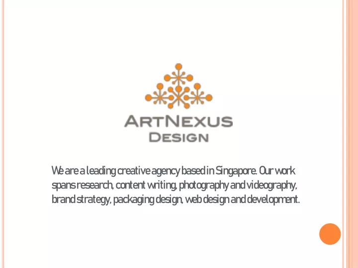 we are a leading creative agency based