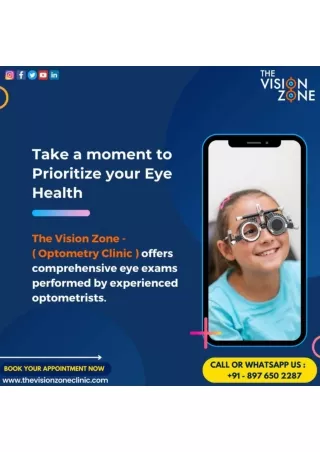 Routine eye check-up | The Vision Zone Clinic
