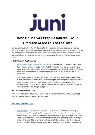best online sat prep resources your ultimate