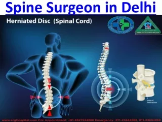 Required Spine Surgery in Delhi Contact SRG Hospital Awarded Spines Surgeon