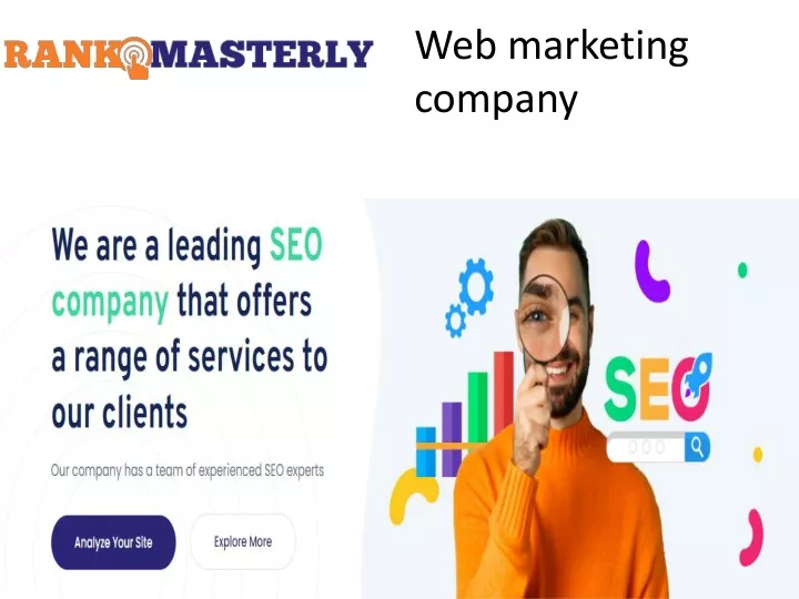 web marketing company