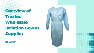 Overview Of Trusted Suppliers for Wholesale Isolation Gowns