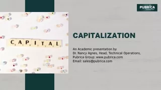 capitalization