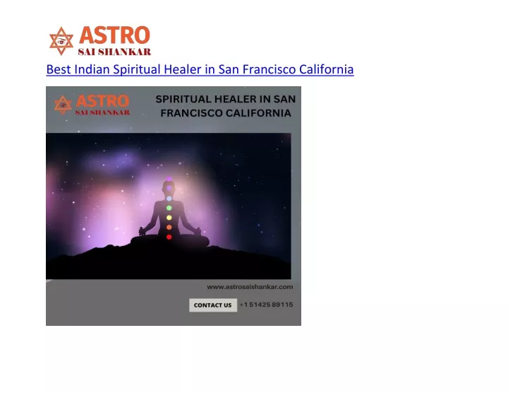 best indian spiritual healer in san francisco