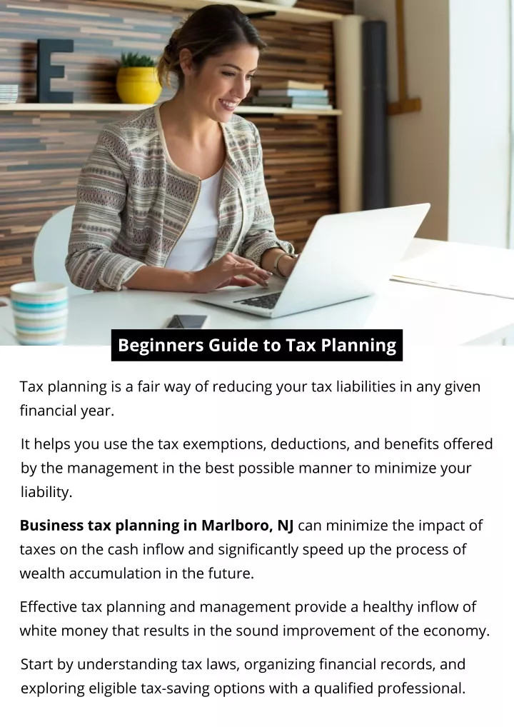 beginners guide to tax planning