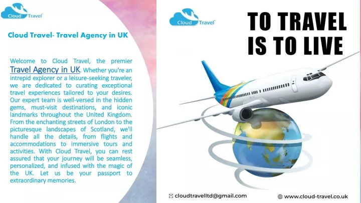 cloud travel travel agency in uk